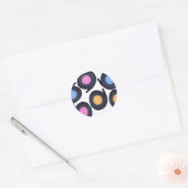 Zoethout Catherine Wheels Ronde Sticker (Envelop)
