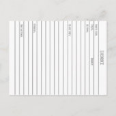 Zoethout Kruiden Materia Medica Herbal Studie Kaar Briefkaart (Achterkant)