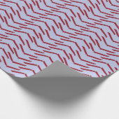 Zoethout rood twisty snoep cadeaupapier (Hoek)