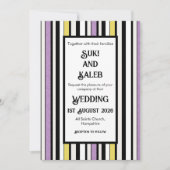 Zoethout Snoep - Huwelijksuitnodiging Kaart (Voorkant)