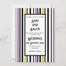 Zoethout Snoep - Huwelijksuitnodiging