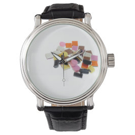 Zoethout snoep met kopieerruimte horloge