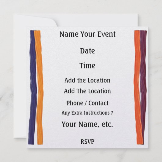 Zoethout Snoep - SRF Kaart (Achterkant)