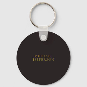 Zoethout Zwarte Goud Minimalistische Eenvoudige Mo Sleutelhanger