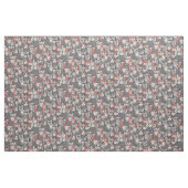 zoethoutkoraalrood stof (Yard (91,4 cm))