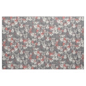zoethoutkoraalrood stof (Fat Quarter)