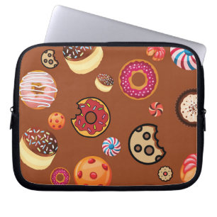 Zoetigheden 3 laptop sleeve
