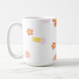 zoetigheden en bloemen koffiemok