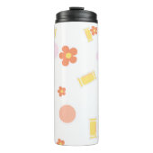 zoetigheden en bloemen thermosbeker (Voorkant)