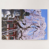 Zoetkersboom ("Nara Ichiban-Zakura") Legpuzzel (Horizontaal)