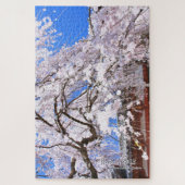 Zoetkersboom ("Nara Ichiban-Zakura") Legpuzzel (Verticaal)