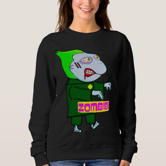 Zoetshirt T-shirt Zombibi (Voorkant)