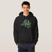 Zoetshirt (zwart) hoodie (Voorkant volledig)