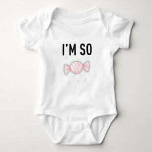 Zoetste Baby Snoep Design - "IK BEN ZO SUIKERZOET" Romper