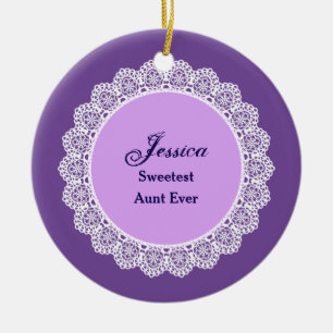 Zoetste BEDRAG ooit Ever - Cadeau met aangepaste n Keramisch Ornament