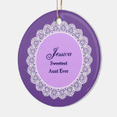 Zoetste BEDRAG ooit Ever - Cadeau met aangepaste n Keramisch Ornament (Links)