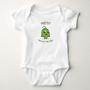 Zoetste erwt in het Baby van de Pod CuteSuit Romper