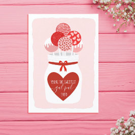 Zoetste Gal Pal Lollipop Galentine's Day Greeting Feestdagen Kaart