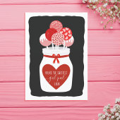 Zoetste Gal Pal Lollipop Galentine's Day Greeting Feestdagen Kaart