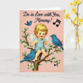 Zoetste Liefde Moeder Verjaardagskaart Kaart (Gele Bloem)