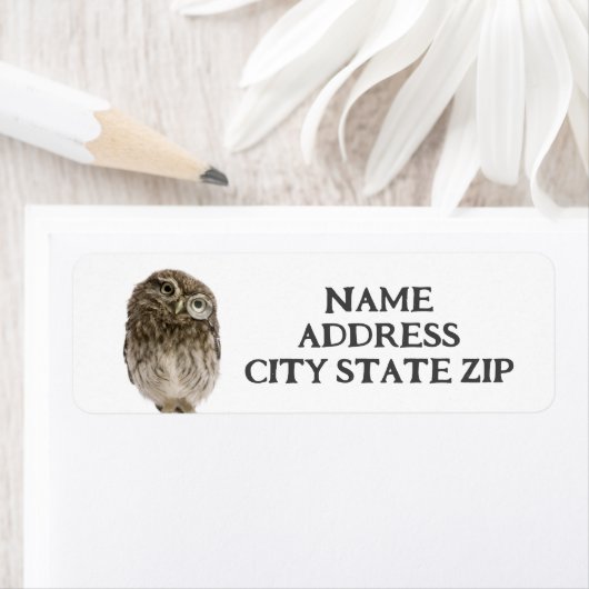 **ZOETSTE UIL** ADRESLABEL ETIKET (Insitu)