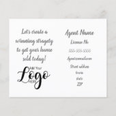 zoetste verwijzingen mailer real estate marketing  flyer (Achterkant)