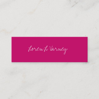 zoetstoffen skinny cards mini visitekaartje