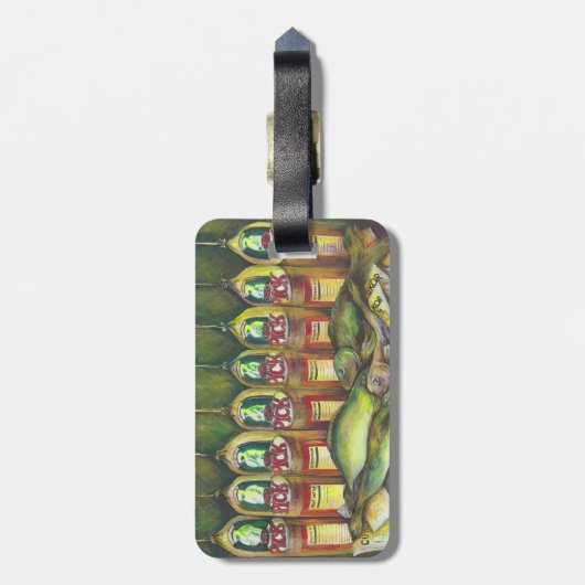 Zoetvlees Bagagelabel (Achterkant verticaal)