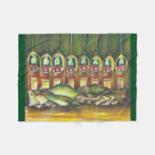 Zoetvlees Fleece Deken (Voorkant (Horizontaal))