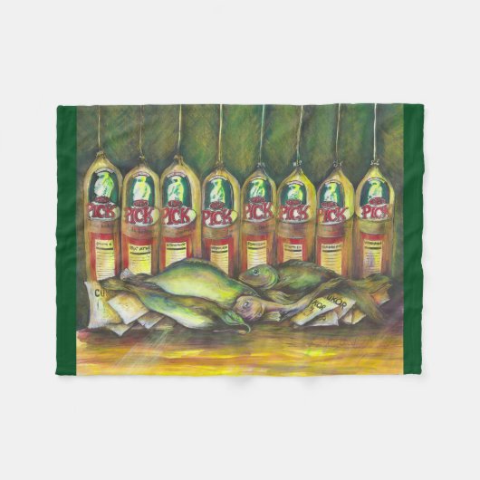 Zoetvlees Fleece Deken (Voorkant (Horizontaal))