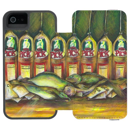 Zoetvlees Incipio iPhone Portemonnee Hoesje (Agenda Open)