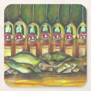 Zoetvlees Kartonnen Onderzetters