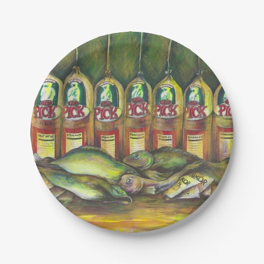 Zoetvlees Papieren Bordje (Voorkant)