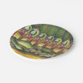 Zoetvlees Papieren Bordje (Gekanteld)