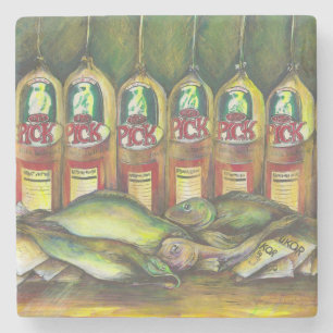 Zoetvlees Stenen Onderzetter