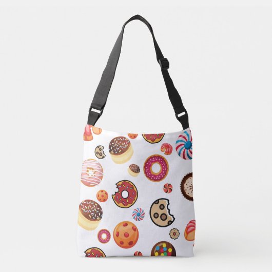 Zoetwaren 1 crossbody tas (Voorkant)