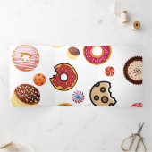 Zoetwaren 1 drieluik wenskaart (Binnen)