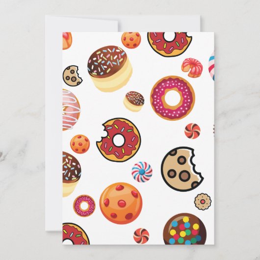 Zoetwaren 1 kaart (Voorkant)