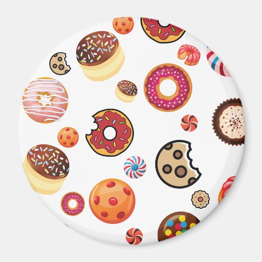 Zoetwaren 1 magneet (Voorkant)