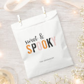 Zoetwaren en spleetbehandelingen | Happy Halloween Bedankzakje (Geknipt)