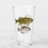 Zoetwater Fish Pint Glass Glas (Voorkant)