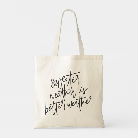 Zoetwater is beter weer tote bag (Achterkant)