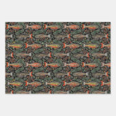 Zoetwater Vis Stijlvol Design forel Gevist Klein Inpakpapier Vel (Voorkant)