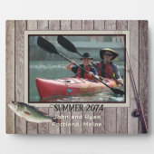 Zoetwater Vissen rustieke ingelijste foto Fotoplaat (Voorkant)