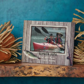 Zoetwater Vissen rustieke ingelijste foto Fotoplaat (Zijkant)