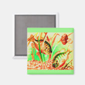 zoetwatersonnenvis magneet (Voorkant / Achterkant)