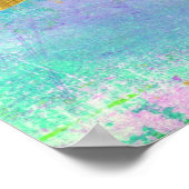  zoetwatervis Ilustratie Poster (Hoek)