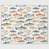Zoetwatervis inpakpapier (Vlak)
