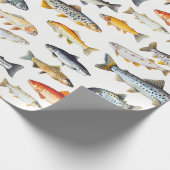 Zoetwatervis inpakpapier (Hoek)