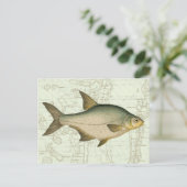 Zoetwatervis op kaart (Staand voorkant)